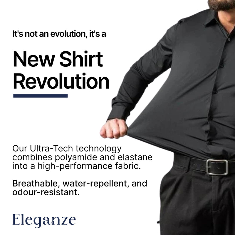 Men's Shirt with Flexible Technology – Comfort Tech [BUY 1, GET 1 FREE]