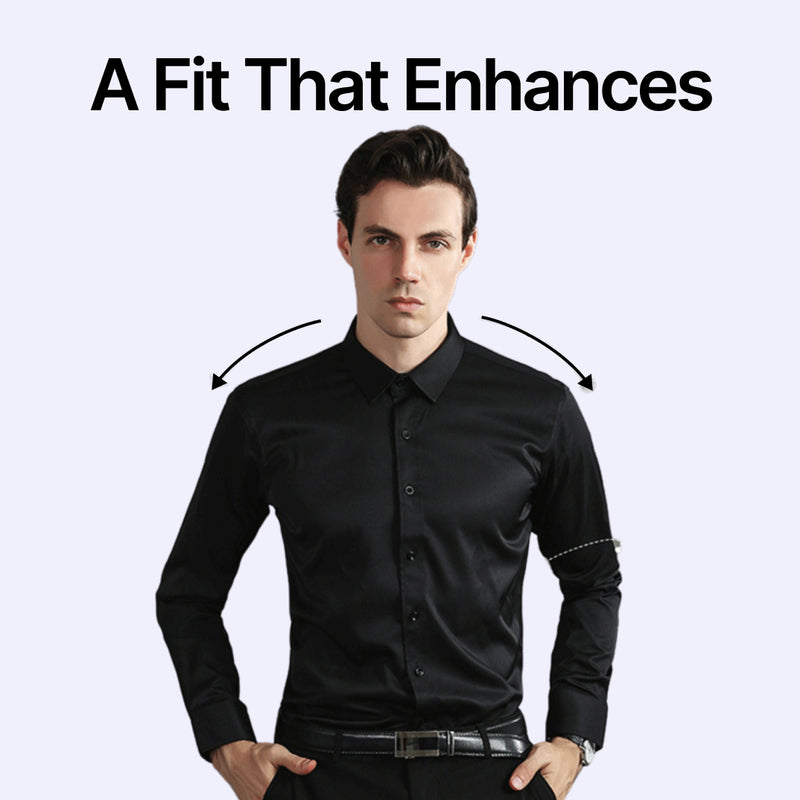 Men's Shirt with Flexible Technology – Comfort Tech [BUY 1, GET 1 FREE]