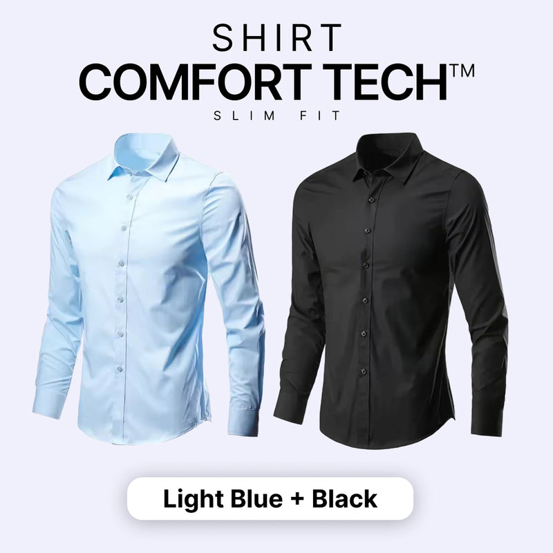 Men's Shirt with Flexible Technology – Comfort Tech [BUY 1, GET 1 FREE]