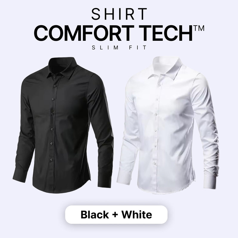 Men's Shirt with Flexible Technology – Comfort Tech [BUY 1, GET 1 FREE]