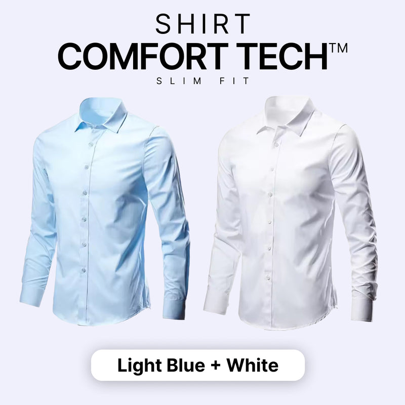 Men's Shirt with Flexible Technology – Comfort Tech [BUY 1, GET 1 FREE]