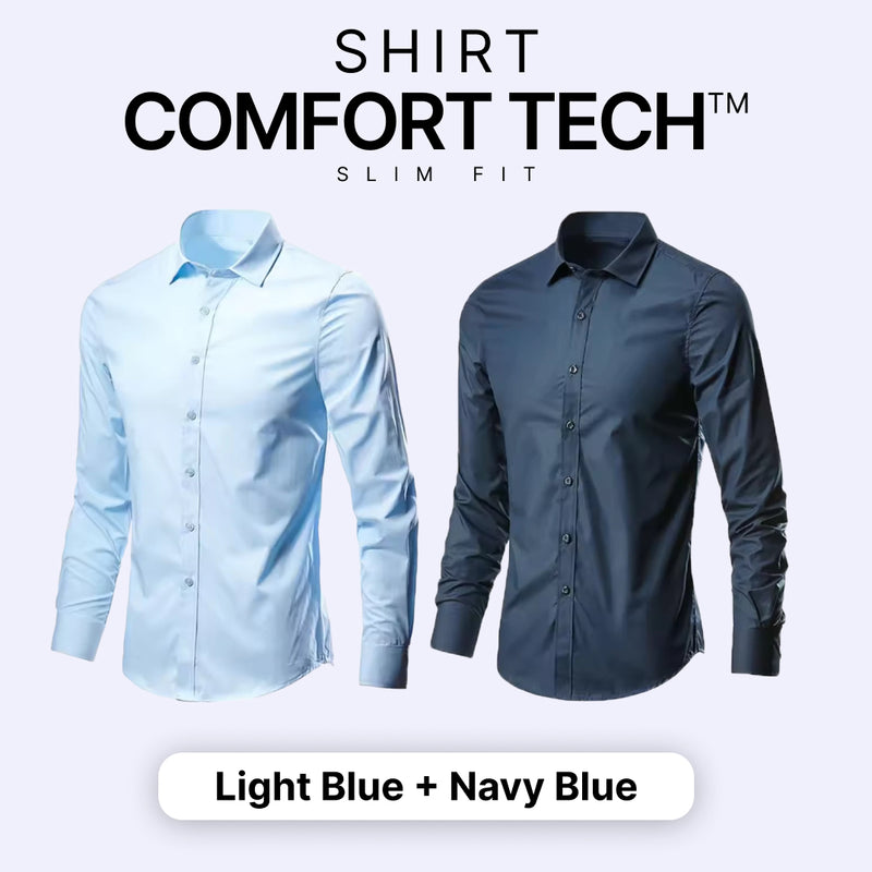 Men's Shirt with Flexible Technology – Comfort Tech [BUY 1, GET 1 FREE]