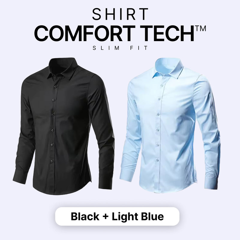 Men's Shirt with Flexible Technology – Comfort Tech [BUY 1, GET 1 FREE]