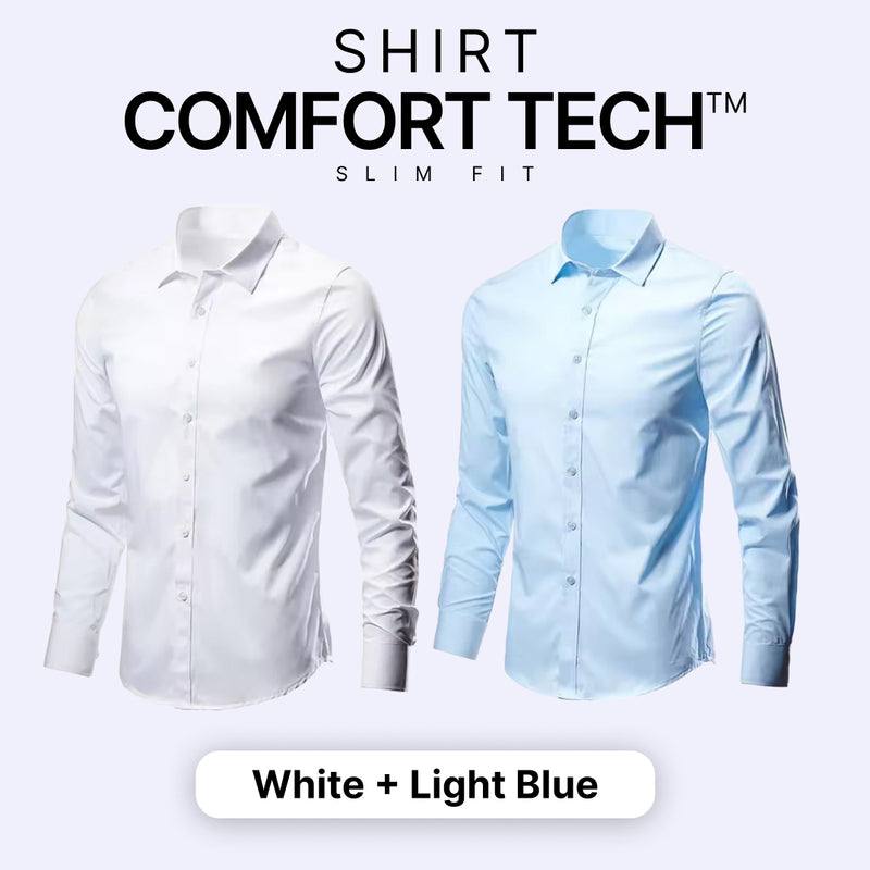 Men's Shirt with Flexible Technology – Comfort Tech [BUY 1, GET 1 FREE]