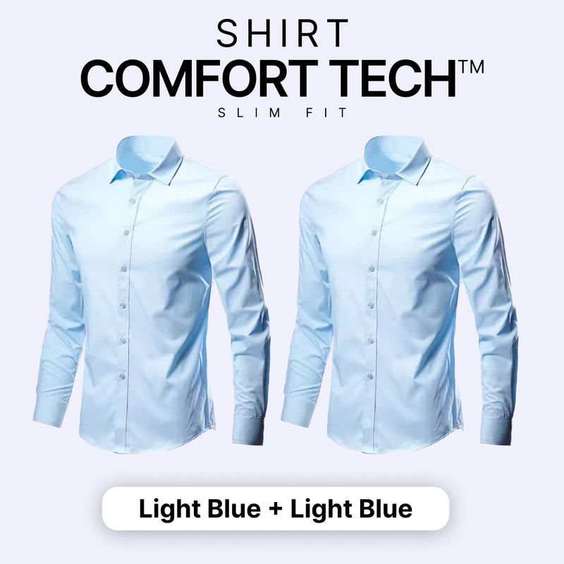 Men's Shirt with Flexible Technology – Comfort Tech [BUY 1, GET 1 FREE]